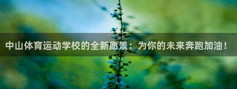 米兰体育报官网：中山体育运动学校的全新愿景：为你的未来奔跑加油！